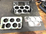 1969 C3) Gm Corvette Instrument Cluster Lens & Radio Gauge 6491171-69. Fixed Price $99.99.