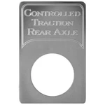 Rockwood Stainless Steel Controlled Traction Rear Axle Switch Plate - Kenworth. Fixed Price $15.00.