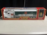 Vtg Ez-tec Grand Union Supermarket 18WHEELER Delivery Semi Truck Tractor Trailer. Fixed Price $49.99.