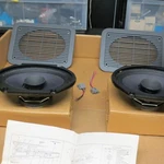 Nos Vintage Ford E9UF 188814 Ca Speakers With Cover. Econoline. Fixed Price $75.00.