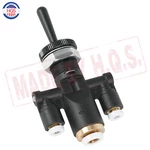 818-0007-000 Air Window Toggle Valve Switch 1/4 For Peterbilt 379 & Kenworth. Fixed Price $125.97.