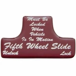 United Pacific Glossy Red 5TH Wheel Switch Guard Sticker For Freightliner. Fixed Price $15.99.