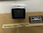 Oem 66 Pontiac Catalina Dash Clock Delete Plate Bezel Emblem Trim #9782944. Fixed Price $59.99.