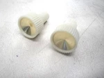 1958 Ford Fairlane Vent Knob White With Gold Insert New. Fixed Price $14.50.