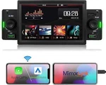 Hizpo 5 Inch Single Din Stereo Wireless Apple Carplay/android Receiver. Fixed Price $53.72.