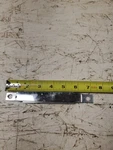 1949 1950 1951 Chrysler Desoto Radio Delete Plate Part No. 1255080 Pitted (I314). Fixed Price $17.50.