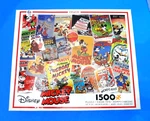 Nib Ceaco Disney Mickey Mouse Vintage Comic Cover Posters 1500 Piece Puzzle New. Fixed Price $19.99.