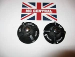 Dash Knobs Heat & Defrost For 1962-67 Metal Mgbgt New. Fixed Price $44.95.