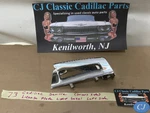 73 Cadillac Deville Left Driver Side Rear License Plate Light Bezel Trim Cover. Fixed Price $49.99.