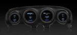 Dakota Digital 69-70 Ford Mustang Gauge Kit With Teal/blue Display VFD3-69M-Z. Fixed Price $840.75.