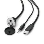 Retrosound Chrome Usb/auxiliary Extension Cable Usbport Retroradio. Fixed Price $34.99.
