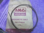 Nos Ford 83.24 Speedometer Inner Drive Cable Part # FAC-17262-B. Fixed Price $15.00.
