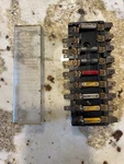 Volvo 681502 Fuse Panel 140 160 68-73 142 144 145 164 With Cover. Fixed Price $30.00.