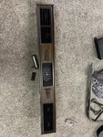 Right Pass Side Dash Vent Clock Trim Woodgrain 1971 1972 1973 Cadillac Oem. Fixed Price $100.00.