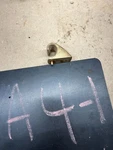 1967 70 71 1972 Chevrolet C10 Truck K10 K5 Coat Hook Hanger White Ish Dirty Oem. Fixed Price $24.99.