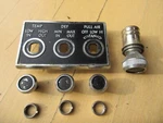 Mopar Dodge 1971 - 1977 Sportsman Tradesman Van Defrost Dash Plate Knobs Lighter. Fixed Price $29.87.