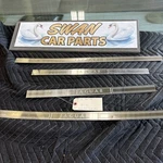 1988-1994 Jaguar XJ6 Vanden Plas Genuine Door Sill Scuff Plate Set Of All Oem. Fixed Price $50.00.