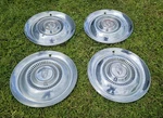 Set Of 1954-1955 Lincoln 15" Hubcaps Wheel Covers Custom Capri Cosmopolitan. Fixed Price $259.00.