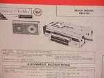 1959 Buick Electra 225 Lesabre Invicta Trans-portable Am Radio Service Manual. Fixed Price $24.99.