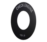 New Genuine Paccar Kenworth Plate Check Engine K281-2391-28. Fixed Price $40.50.