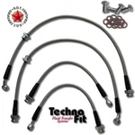 For 2003-2005 Dodge Neon SRT-4 Front Rear Techna-fit Stainless Steel Brake Lines. Fixed Price $121.95.