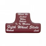 United Pacific 21020-1R Dash Switch Label Guard Sticker Only, "fifth Whee. Fixed Price $20.14.