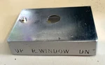 Nos 1960S Pontiac Station Wagon Dash Board Power Rear Window Switch Bezel. Fixed Price $26.00.