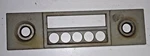 1965 Dodge Dart Radio Faceplate 2426726 - 0D32. Fixed Price $14.99.