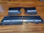 1966 1967 Dodge Charger Interior Door Panel Trim Molding Front Rear Black. Fixed Price $650.00.