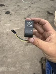 Paccar Foot Well Light Rocker Switch P27 1241 011. Fixed Price $40.00.