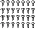 40 Oer Triple Chrome Wheel Well Screws! For All Impala Nova Camaro Firebird Etc. Fixed Price $38.00.