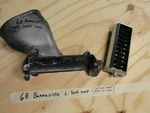 68 Pontiac Bonneville Gm Chrome Interior Left Dash A/c Vent Duct Bezel 9786194. Fixed Price $79.99.