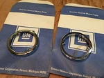 1953 54 55 56 57 Corvette C1 Nos Signal Light Bezels (new Gm). Fixed Price $75.00.