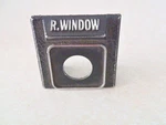 1971 - 1976 Chevrolet Wagon Tailgate Window Swtch Bezel 3986868 Nos. Fixed Price $49.99.