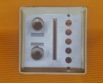 Mopar 1964 Plymouth Valiant / Barracuda Push Button Dash Bezel. Fixed Price $25.00.