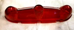 Red Brake Tail Light Lens, Left Right Side 1951 Ford Passenger Car N.o.s.. Fixed Price $35.00.