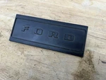 1975 78 Ford Econoline Van Radio Delete Plate Trim Bezel Plastic D5UB-1104371-AA. Fixed Price $60.00.