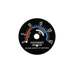 Premium Dash Decal 66-69 Chrysler C-body Console Vacuum Performance Gauge. Fixed Price $16.99.