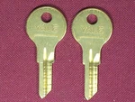 2 Yale Original Key Blanks Studebaker Crosley Amc Kaiser Frazer Rambler Willys. Fixed Price $6.95.