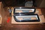 Nos Ford 1973 78 Galaxie Ltd Marker Lamp Bezel Pair D5AZ-15A440-A And. Fixed Price $96.00.