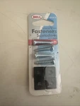 (8-PACK) Bell Automotive 00458-8 License Plate Fasteners W/nylon Nuts *C7. Fixed Price $6.95.