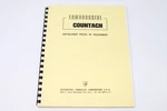 Lamborghini Countach LP400 Parts Catalog Book Reprint. Fixed Price $40.00.