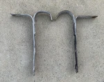Mercedes W121 Rear Left Right Pair Bumper Brackets Oem. Fixed Price $520.00.