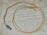 1968 Ford Ranchero 500 Gt Squire Rear Tail Light To Dash Wiring Harness Plug. Fixed Price $24.00.