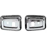 1968 1969 Camaro Deluxe Door Panel Grab Strap Chrome Bezels Gm 7779662 & 7779663. Fixed Price $49.99.