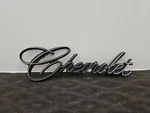 Chevrolet Trunk Lid Emblem 9831025 Gm Chevy Metal Badge Early 70 S. Fixed Price $25.00.