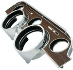 1968 Mustang New Woodgrain Dash Instrument Bezel - M3548CC. Fixed Price $115.95.