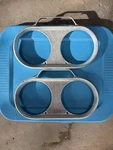 Vtg 1958 Oldsmobile Headlight Bezels Pair Lh 88 98 Super Holiday Chrome Oem. Fixed Price $244.37.