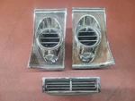 1963 1964 Cadillac Fleetwood Eldorado Dash Vent Register Air Trim Set. Fixed Price $194.99.