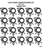 1964-1973 Chevelle Interior Engine Harness Wire Loom Clip Clamp Retainers 1/2. Fixed Price $19.35.